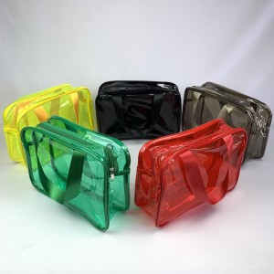 D435*CX120 NECESSAIRE TRANSPARENTE COLORIDA