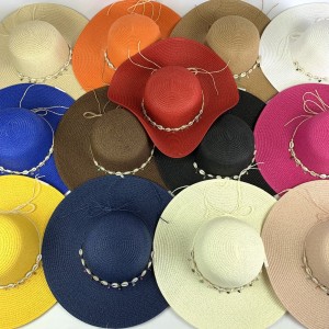 JLMY-48*CX120 CHAPÉU DE PRAIA COM ABA E COPA