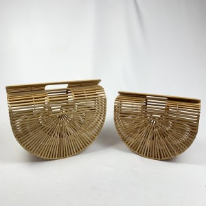 KUD-121*CX20 BOLSA FEMININA DE BAMBU