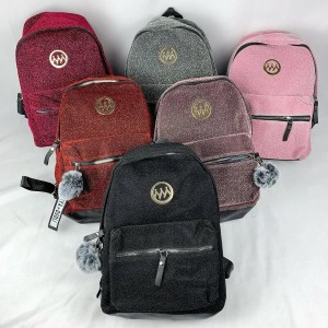 2075*CX120 MOCHILA C/ A SUPERFICIE EXTERIOR EM MATERIAL DE PLÁSTICO