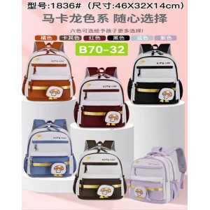 1836*CX80 MOCHILA PARA USO DIÁRIO COM A SUPERFICIE EXTERIOR EM MATERAL PLÁSTICO