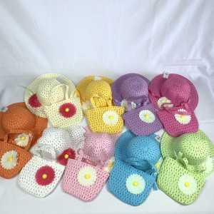 ZAPYM-7*CX240 CONJUNTO INFANTIL DE CHAPÉU COM BOLSA