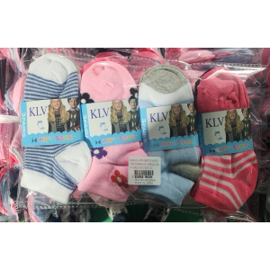 AK019509*CX240 MEIAS COM TUBO DE TAMANHO INFANTO-JUVENIL