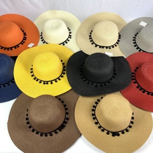 38498-4*CX120 CHAPÉU EM FIBRA DE PAPEL, UTIL. EM PRAIA